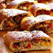 Sausage and Peppers Bread