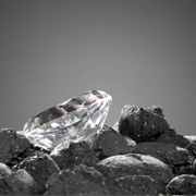 Most Diamonds Are Formed From Highly Compressed Coal