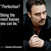 Perfection? Being the Most Human You Can Be.