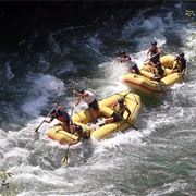 Rafting in Banja Luka, Bosnia and Herzegovina