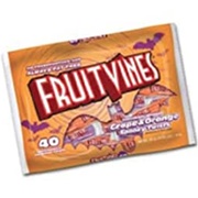 Fruit Vines Halloween Orange &amp; Grape Twists