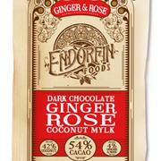 Endorfin Ginger &amp; Rose Dark Chocolate