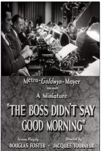 The Boss Didn&#39;t Say Good Morning (1937)