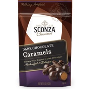 Sconza Dark Chocolate Caramels