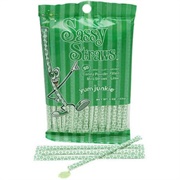 Sassy Straws Lime Candy Powder