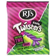 Rj&#39;s Fruity Twisters Green Apple