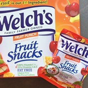 Welch&#39;s Fruit Snacks Fruit Punch