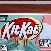 Kit Kat Cotton Candy