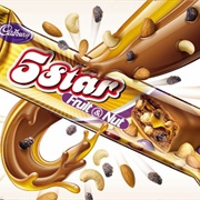 Cadbury 5 Star Fruit &amp; Nut