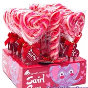 Original Gourmet Valentine&#39;s Swirl Pops