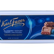 Fazer Blueberry Yoghurt Crisp Milk Chocolate