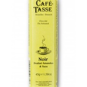 Cafe-Tasse Chocolat Noir Amandes Et Yuzu