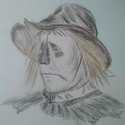 Scarecrow Sketch Angela Jensen