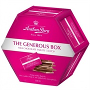 Anthon Berg the Generous Box Milk Chocolate