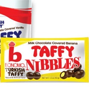 Bonomo Chocolate Banana Taffy Nibbles