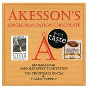 Akesson&#39;s Madagascar 75% Trinitario Black Pepper