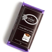 Violet Chocolate Co. Cocoa Nibs &amp; Coffee