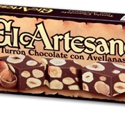 El Artesano Turron Chocolate Con Avellanas