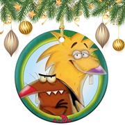 Angry Beavers Ornament