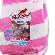 Red Bird Cotton Candy Puffs