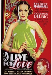 I Live for Love (1935)