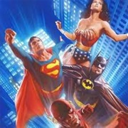 Batman, Superman, Wonder Woman, and the Flash