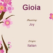 Gioia