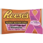 Reese&#39;s Peanut Butter Cups Miniatures Pink