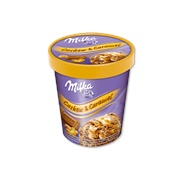 Milka Cashew+Caramel Ice Cream