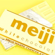 Meiji White Chocolate