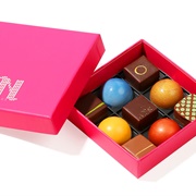 Nadege Chocolate Bonbon Box of 9