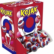 Fiesta Kojak Lollipops Cherry