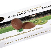 Supremely Gourmet Kiwifruit Rugby Balls