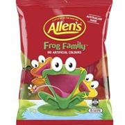 Allen&#39;s Frog Family