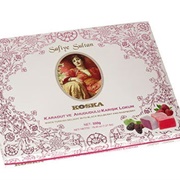 Koska Black Mulberry &amp; Raspberry Turkish Delight