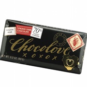 Chocolove Strong Dark Chocolate 70%