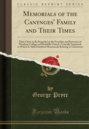 Memorials of the Canynges Family (George Pryce)