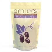 Emily&#39;s Chocolate Covered Raisins