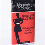 Chocolate for the Spirit Lady in a Little Black Dress 65%