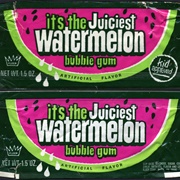 Fleers Juiciest Watermelon Bubble Gum