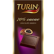 Turin 70% Cacao Chocolate Amargo