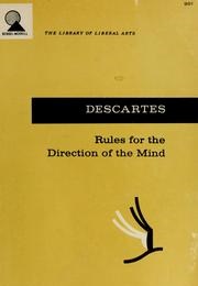 Rules for the Direction of the Mind (René Descartes)