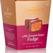 Copperpot Milk Chocolate Covered Fudge