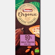 Torras Organic 90% Cacao Criollo Forastero