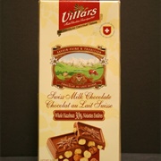 Villars Chocolat Au Lait Suisse Noisettes