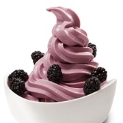 Blackberry Frozen Yogurt