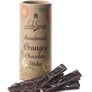 Lick the Spoon Orangey Chocolate Sticks