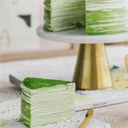 Matcha Crepe Cake