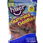 Huer Gummies Sour Cherry Bottles