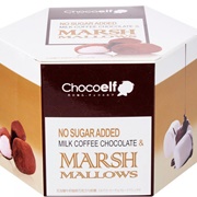 Chocoelf Milk Coffee Chocolate Marsh Mallows